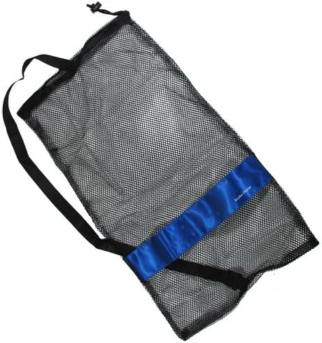 Scuba Choice Scuba Diving Drawstring Mesh Bag with Shoulder Strap, 25" x 13"