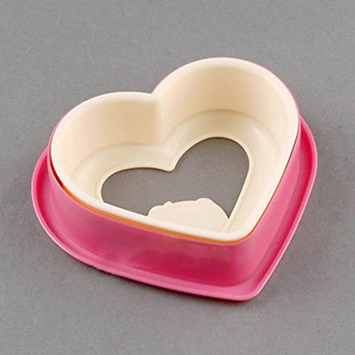 Huayang Partei Heim Frühstück DIY Ausstecher Herz Form Sandwich Toastbrot Form Hersteller - 6