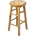 Chef Vida Revolving Breakfast Bar Stool Wooden Kitchen