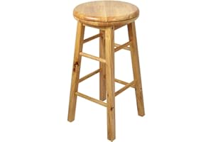 Chef Vida Obrotowy stołek barowy śniadaniowy drewniana kuchnia