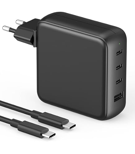 100W USB-C Voedingsadapter Voor MacBook Pro En Air – Snel Opladen, Met 1,8 Meter Kabel, Compatibel Met MacBook 13/14/15/16 Inch, Dell, HP, Lenovo En Meer