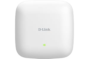 D-Link DAP-X3060 Point d'accès PoE Double Bande Wi-FI 6 Nuclias Connect AX3000, Ethernet 2,5G, MU-MIMO, WPA3, itinérance Rapide, Montage Mural/Plafond, Gestion centralisée Gratuite