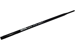 W WONECT Alfa - Antena amplificadora de señal WiFi (9Dbi, omnidireccional)