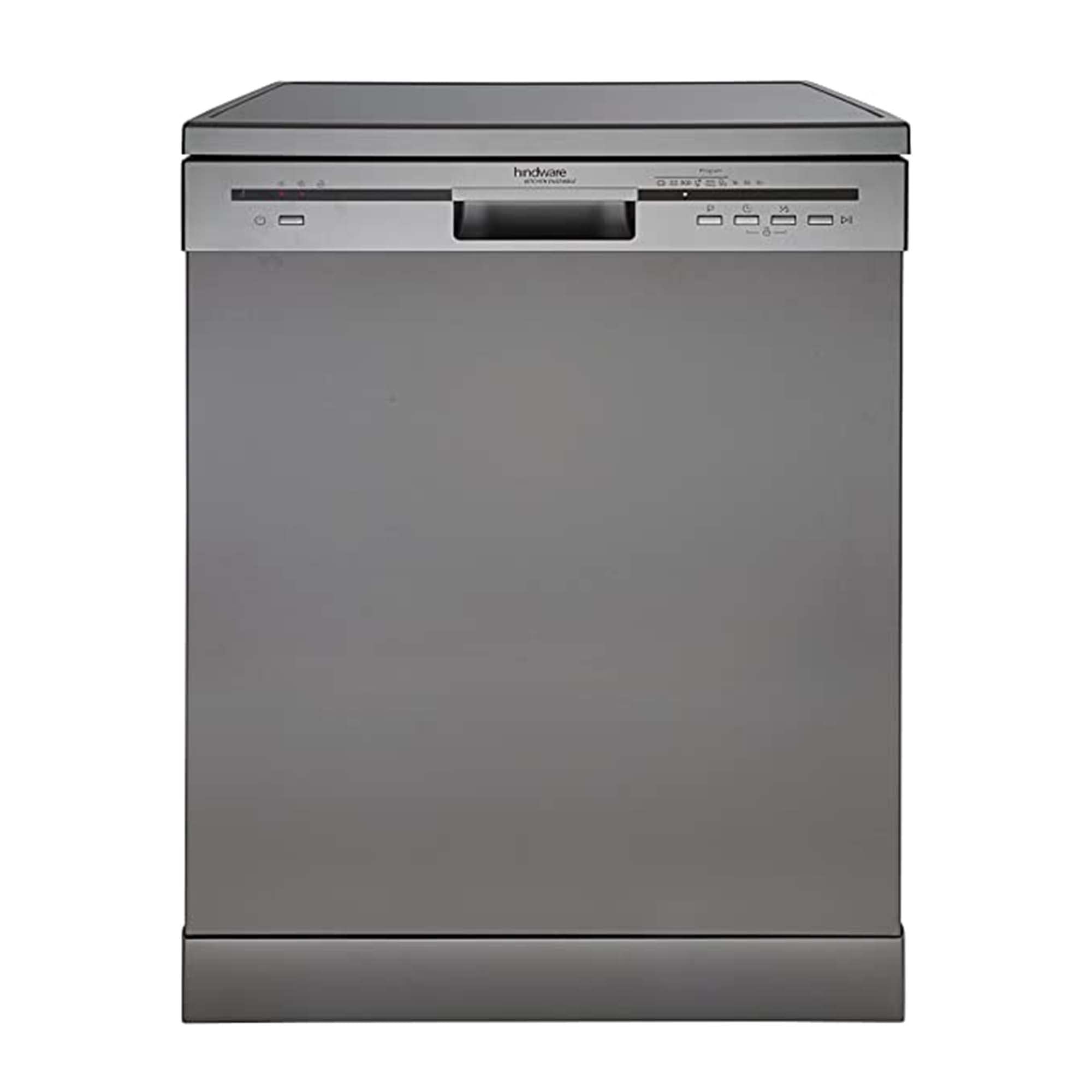 Hindware Smart Appliances Marcelo 12 Place Settings Auto-Clean Dishwasher With 6 Wash Programs & Half Load Function (DW100003) (Silver)