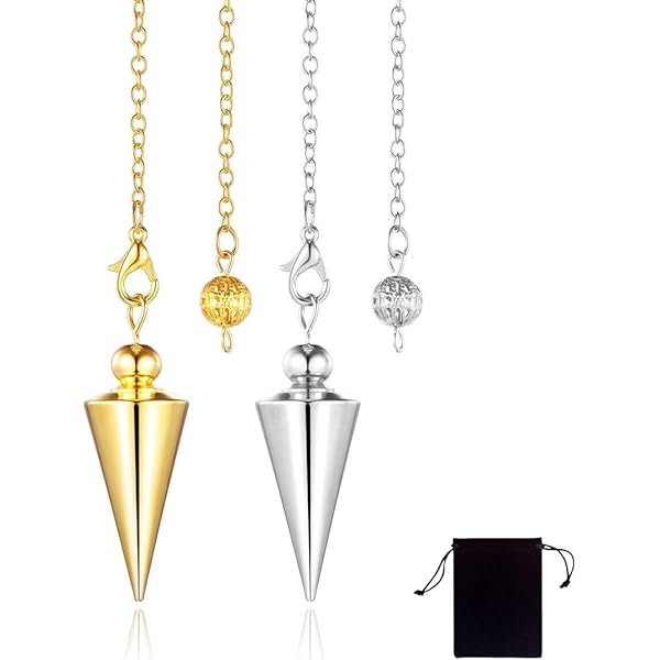 Pendolo Esoterico Egizio Thot - Ottone Argentato, Per Radiestesia E Divinazione - Foto 9