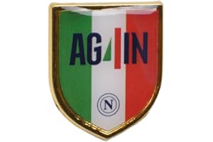 ENZO CASTELLANO SSC NAPOLI Spilla Scudetto AG4IN Prodotto Ufficiale SSC NAPOLI 124016