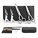 Professional Hairdressing Barber Salon Scissors Hair Thinning Scissors Set 6 Inch, Women Men Hair Cutting Equipment Tool in Pouch