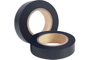 TSHAOUN 2 Rouleaux Ruban de tête de Raquette Ruban Raquette Tennis, Tennis Ruban de Raquette Grip, Auto-Adhésif Ruban de Poignée Hockey sur Glace, Ruban Adhésif pour Le Hockey, 37m