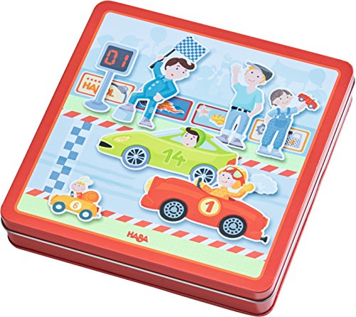 Haba 301948 Magnetspielbox, Flotte Flitzer