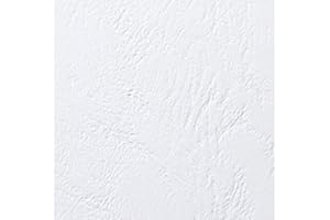 GBC LeatherGrain Binding Covers 250gsm A5 White (Pack of 100)