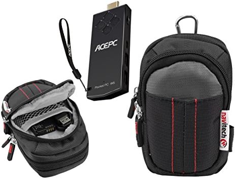 NavitechBlack Mini PC Stick Case Bag Cover Compatible with The Orbsmart AW-03L Stick