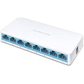 Mercusys MS108, 8-Port 10/100Mbps Desktop Switch