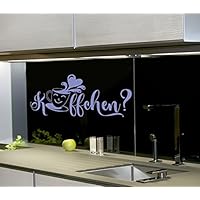*NEU* Wandaufkleber/Wandtattoo/Wandsticker - Spruch für Küch & Büro Kaffee/Cafe Pause***Käffchen*** (Größen.- und Farbauswahl)