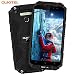 Produktbild Outdoor Handy, Oukitel K10000 Max 5.5 Zoll 10000mAh Akku IP68 Wasserdichte Stoßfest Staubdicht Robuste 4G Smartphone Android 7.0 16MP+8MP Dual Kameras FHD 3GB RAM 32GB ROM Fingerabdruck-Schwarz