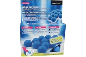 ECODIS 12 balles de lavage Technograd, Feuille, Non parfumé