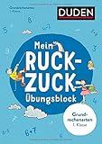 Mein Ruckzuck-Übungsblock Grundrechenarten 1. Klasse by Ute Müller-Wolfangel, Beate Schreiber