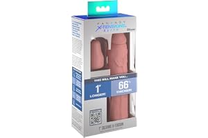Pipedream Fantasy X-tensions Elite 1" Silicone X-tension - Light Light 25 mm