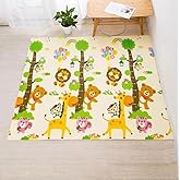 DELT Katlanabilir &Ccedil;ift Taraflı Oyun Matı-Oyun Halısı 150x200X1 Cm (TAŞIMA &Ccedil;ANTALI)