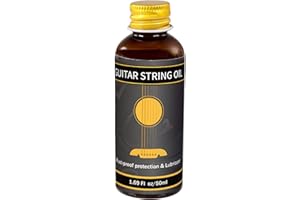 ROFFEE String Oil, Guitar String Oil, Guitar String Care/Cleaning/Polishing Accessory, Lubricant for Guitar, Ukulele