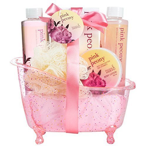 Pink Peony Bath Gift Set
