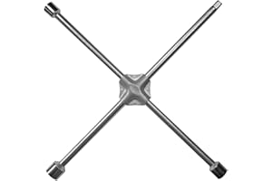 SW STAHL SW-Stahl 02100L Radkreuzschlüssel, 1/2", 17 mm 19 mm 21 mm I Rad Kreuzschlüssel I Radkreuz 1/2 I Werkzeug für Reifenwechsel I Felgenkreuz I Reifenwerkzeuge I Wagenkreuz Pkw