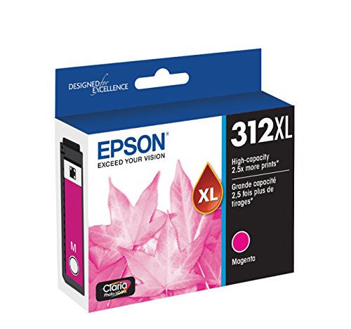 Epson T312XL320 Claria Photo HD Magenta High Capacity Cartridge Ink
