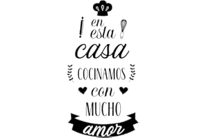 Capitan Vinilo – Vinilos de Pared Decorativos para la Cocina – Pegatinas Cocina Decorativas - Frases Decorativas Pared Cocina - Vinilo Decorativo Cocina (Nº05, 30x60cm)