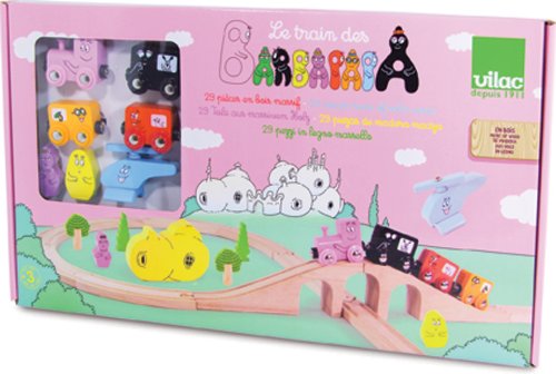 Imagen 2 de Vilac - Tren de juguete Barbapapa (5821) [Importado de Francia]