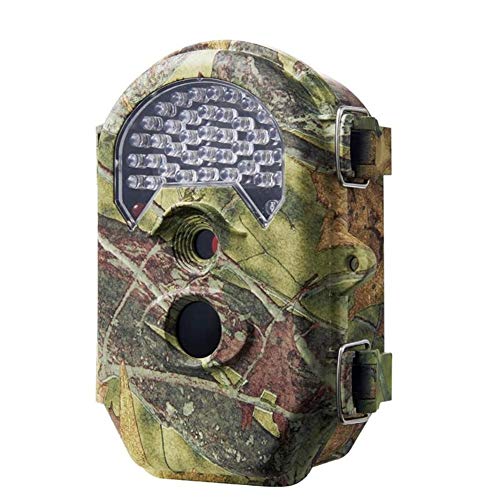 Trallf Wildkamera Nachtsicht, 16 Millionen HD-Pixel Automatische MMS Infrarotüberwachung IP65 Wasserdicht Trail Wildlife-Kamera