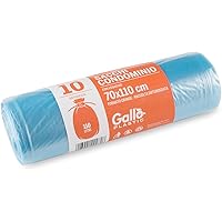 Sacchi Per Rifiuti TSP Recycling 60L Con Laccio - 90% Materiale Riciclato, Certificati Blue Angel, Per Raccolta Differenziata - Foto 6