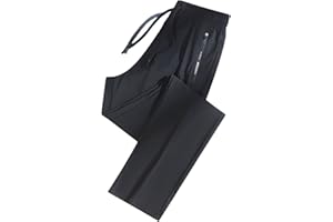 GÉNÉRIQUE Pantalon de Jogging pour Homme Séchage Rapide​ Sport Pantalon de Survêtement Legers Pants Jogging Airness Large Homme avec Poches Zippée Sweatpants pour Voyage Golf Pas Cher