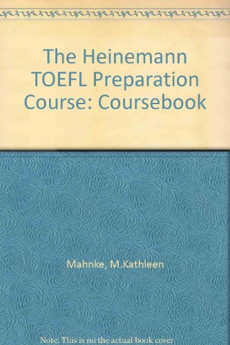 Buy Toefl Preparation Course Book Book Online At Low Prices In India Toefl Preparation Course 