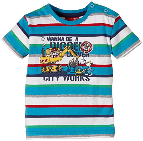 SALT AND PEPPER Baby Boys Short Sleeve T-Shirt -  Blue - 3-6 Months