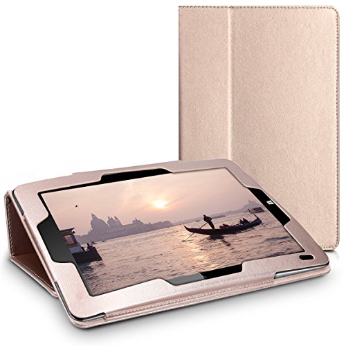kwmobile Hülle für Chuwi Hi10 Pro – Tabletcover Slim Case Tablet Schutzhülle – Smart Cover Tabletcase Rosegold - 5