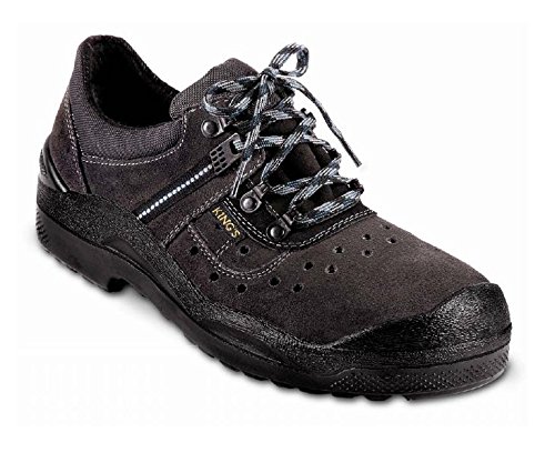 KINGS 96612 Sicherheitsschuh Sicherheitsschuhe Arbeitschuhe Flach OTTER halb S1, Größe:43