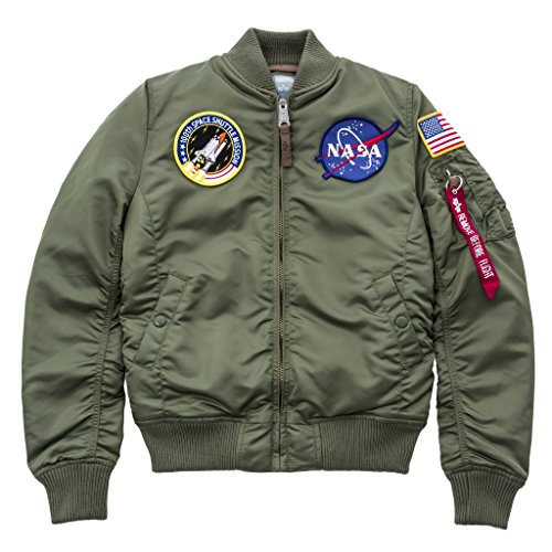 Preisvergleich Produktbild Alpha Industries MA-1 VF NASA Damen Jacke Oliv S