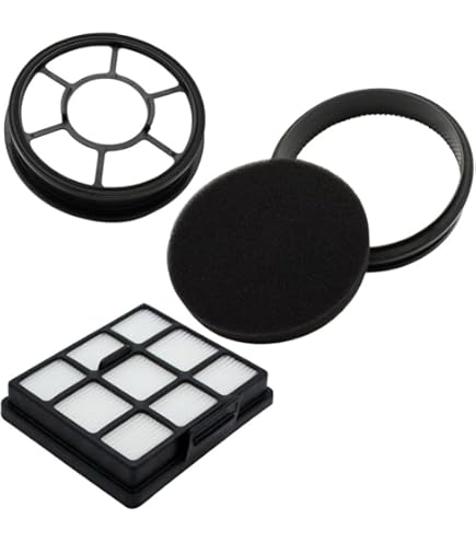 MisterVac Set Filtri Di Ricambio Per Cecotec CONGA Rockstar Multicyclonic 08590 - 2 Filtri Polvere + 2 Spugne