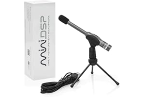 miniDSP Umik-1 kalibriertes USB-Messmikrofon mit Kugel-Richtcharakteristik