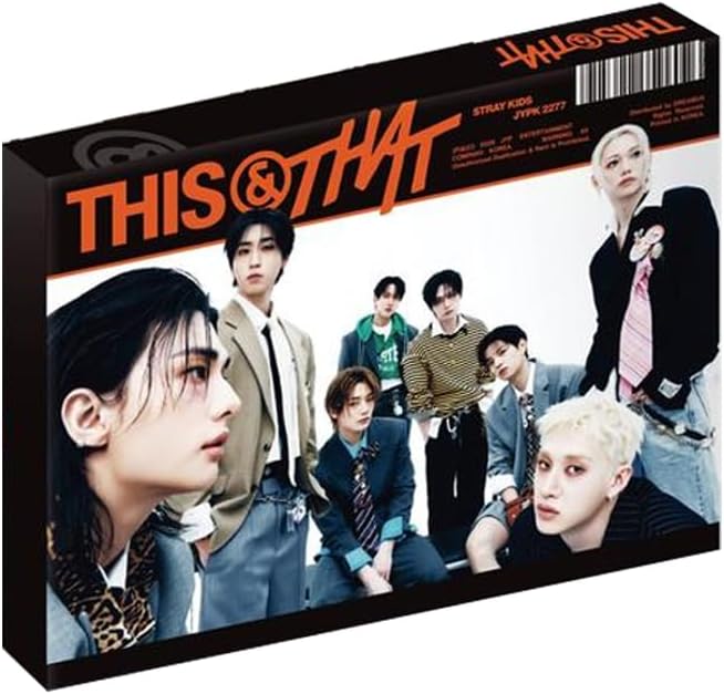 Stray Kids THIS & THAT Resmi K-Pop-CD Albüm Standart This ver. | ÖZEL TEKLİF
