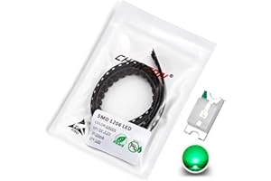 ‎CHANZON Chanzon 100 Stk. SMD 1206 (3,2 mm x 1,6 mm) Grüne LED-Dioden lichter 3V 20mA Glühbirne Lampen Elektronikkomponenten Anzeigeleuchtdioden