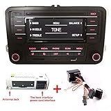 radio mp3 passat b6 Bluetooth teléfono y conector de audio treaming
