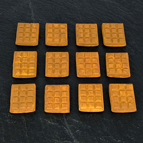 Silikonform mit Schokotafeln für Schokolade, Pralinen, Eiswürfel, Süßigkeiten, Party, Dekoration, Kinder – Geburtstag, Geschenk – Idee, backen, Farbe: Braun - 4