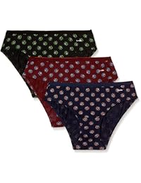 Lovable Women's Multi-Color Hipster (Pack of 3 - Assorted) (Colors and prints may vary)
