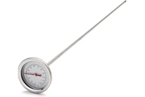 SGerste 0℃-120℃ 50 cm długości premium ze stali nierdzewnej termometr do gleby monitor gleby