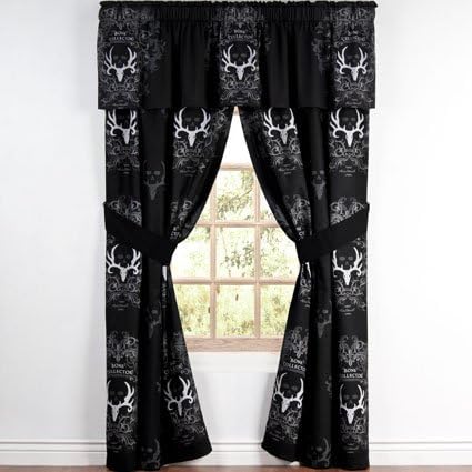 Bone CollectorValance, Black/Grey
