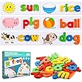 Chocozone Spelling Games Word Matching Letter Puzzles Toddler Toys for 4+ Year Old Learning Toys for Kids (Spelling)