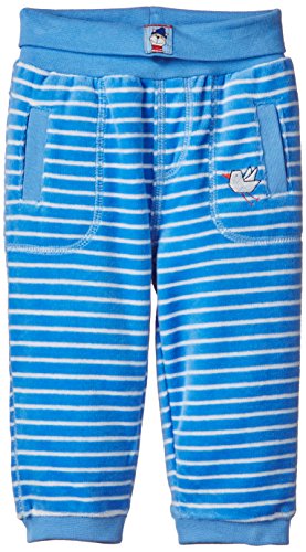 Eltern by Salt & Pepper Baby Boys E Trousers Let's Fly Nicki str Striped Tracksuit Bottoms, Blue (ocean Blue 429), 3-6 Months (Manufacturer size: 68)