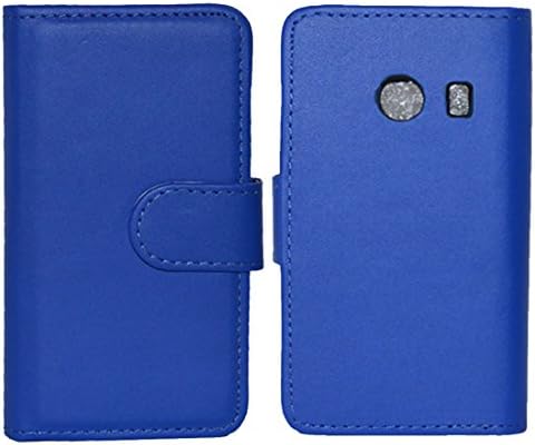 Samsung Galaxy Ace Style SM-G310 Various Fitted Cases To Choose From Protective Faux Leather Book Style Wallet, Faux Leather Flip, LCD Screen Guard and Polishing Cloth Includes Free UK Delivery By NicenMatch (Blue Wallet)