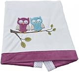 Be Be´s Collection Schmusedecke 75x100 cm Eulen