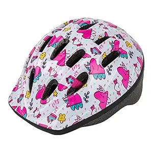 Exclusky Kids Bike Helmet, Lightweight Bicycle Helmets for Children, Adjustable Cycling Helmet for Boys and Girls Age 3-7